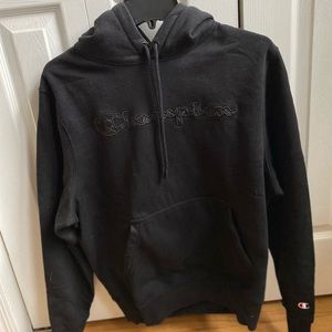 Quilted Champion Logo Hoddie